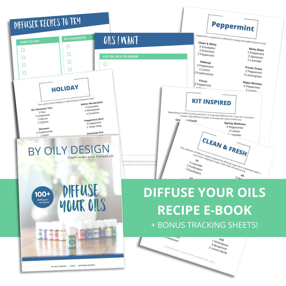 Essential Oil Diffuser Recipes