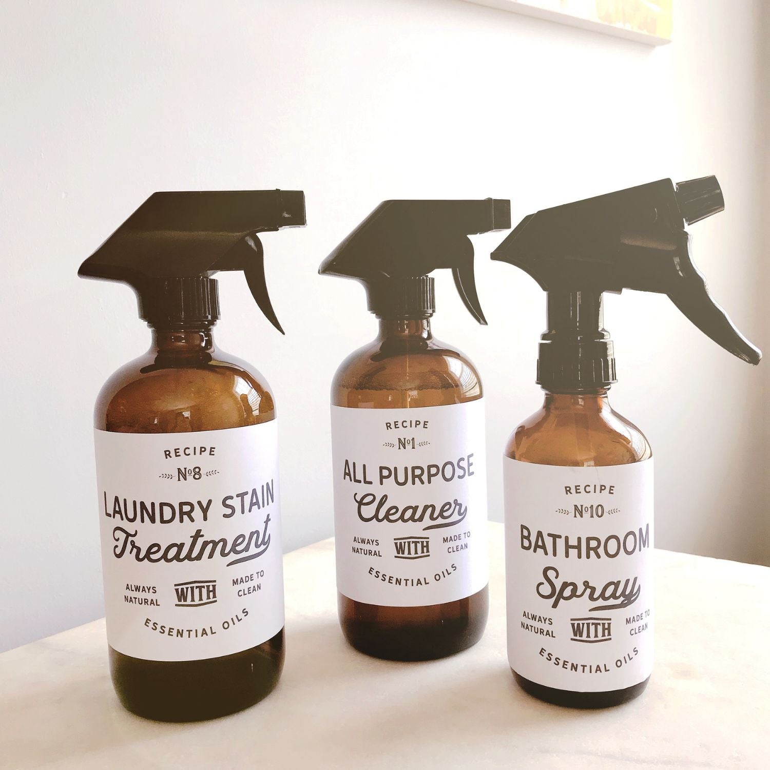 Clean Home- Cleaning recipes and labels