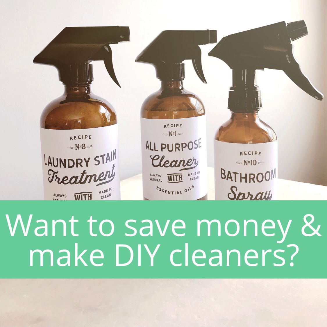 Clean Home- Cleaning recipes and labels