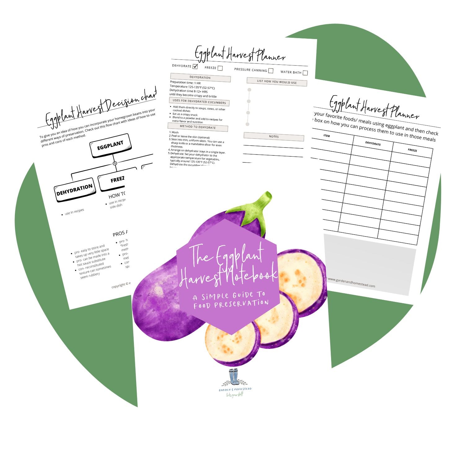 The Eggplant Harvest Notebook