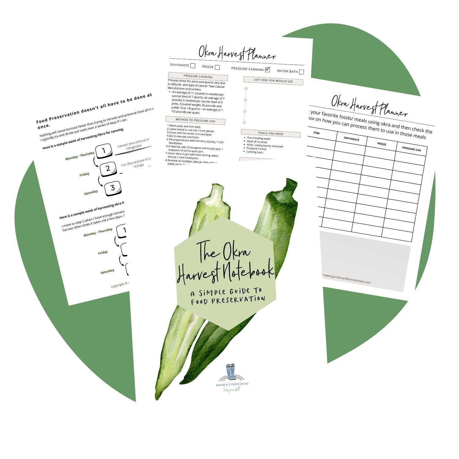 The Okra Harvest Notebook