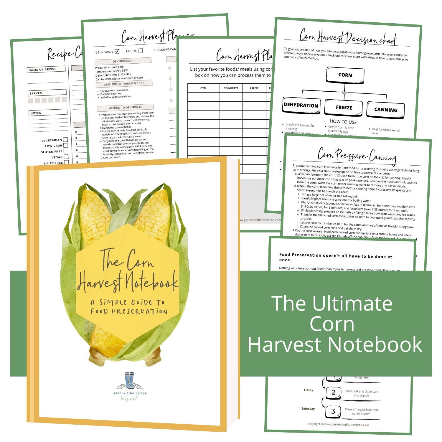 The Corn Harvest Notebook