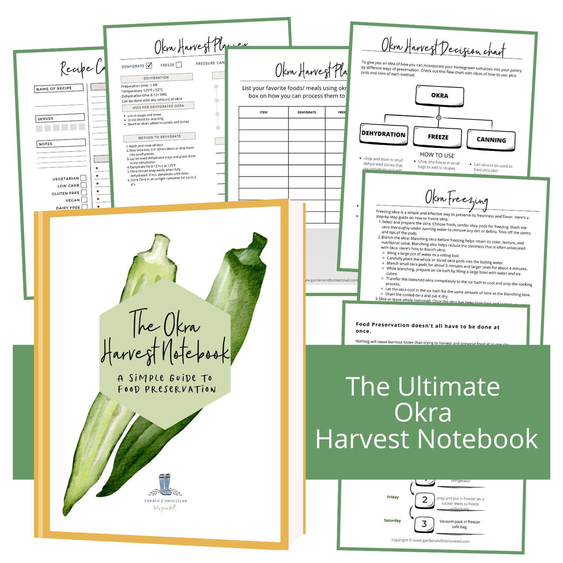 The Okra Harvest Notebook