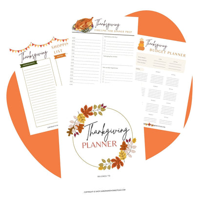 Thanksgiving Meal Planner