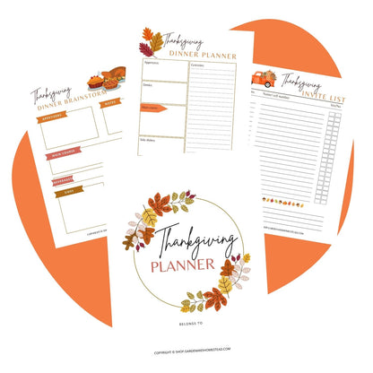 Thanksgiving Meal Planner