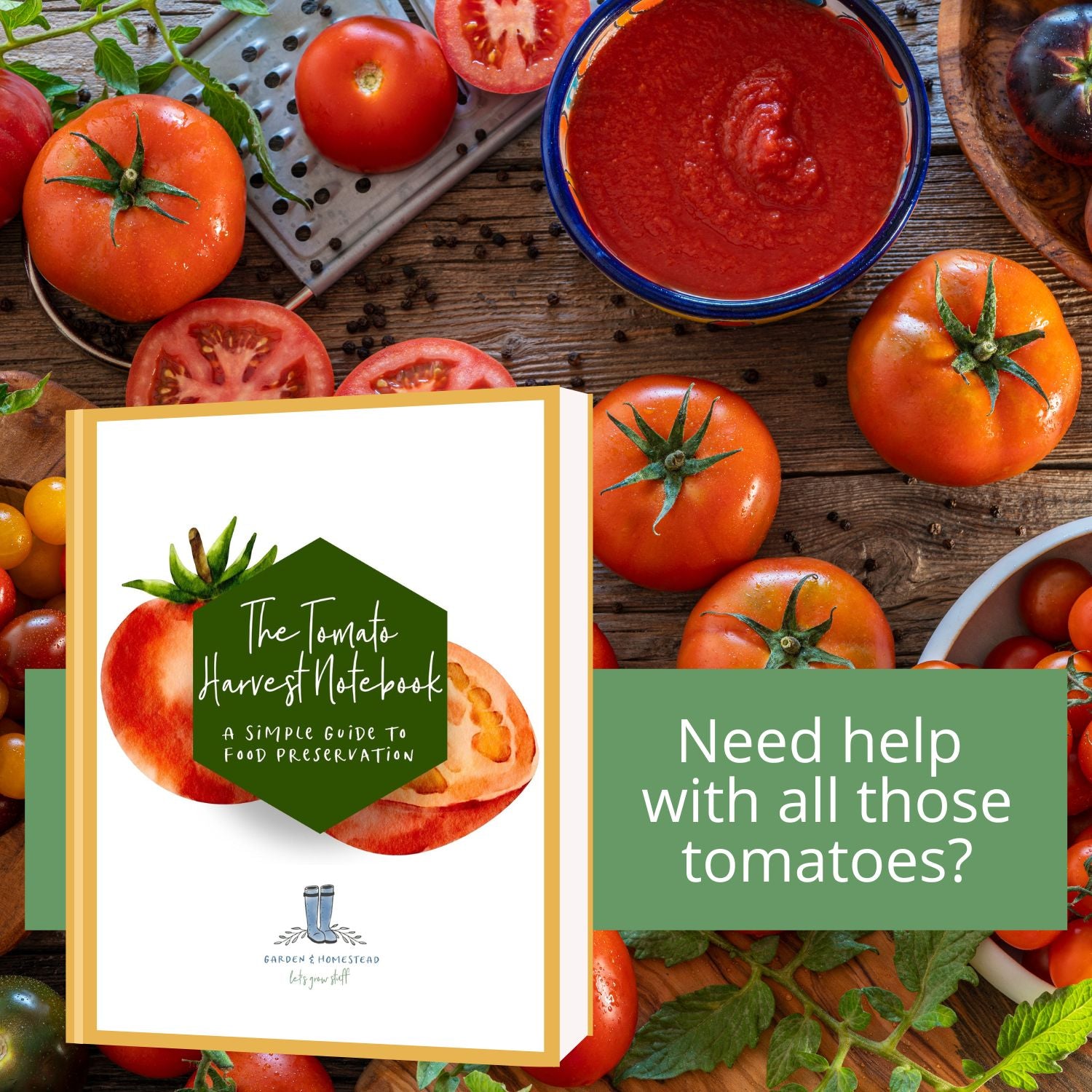 The Tomato Harvest Notebook